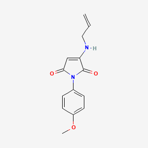 1-(4-Methoxyphenyl)-3-[(prop-2-en-1-yl)amino]-1H-pyrrole-2,5-dione