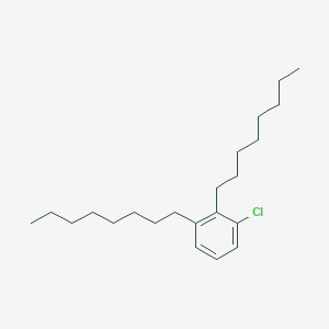 1-Chloro-2,3-dioctylbenzene