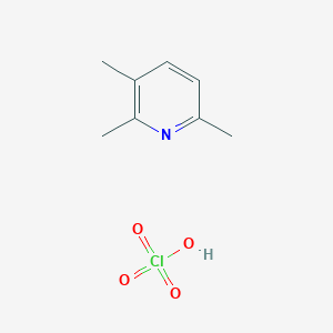 Perchloric acid;2,3,6-trimethylpyridine