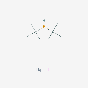 molecular formula C8H19HgIP B14382781 Ditert-butylphosphane;iodomercury CAS No. 90054-07-2