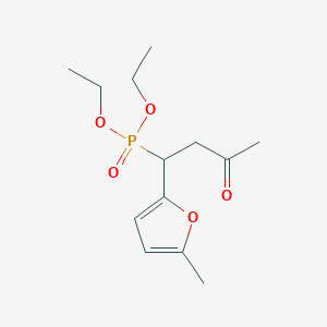 Diethyl [1-(5-methylfuran-2-yl)-3-oxobutyl]phosphonate