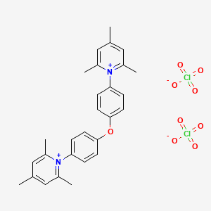 1,1'-[Oxydi(4,1-phenylene)]bis(2,4,6-trimethylpyridin-1-ium) diperchlorate