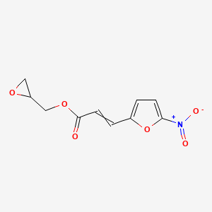 (Oxiran-2-yl)methyl 3-(5-nitrofuran-2-yl)prop-2-enoate