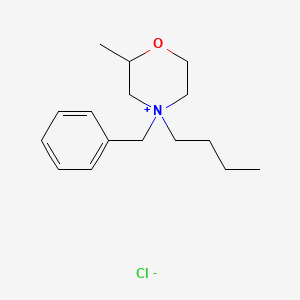 4-Benzyl-4-butyl-2-methylmorpholin-4-ium chloride