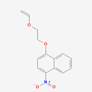 1-[2-(Ethenyloxy)ethoxy]-4-nitronaphthalene