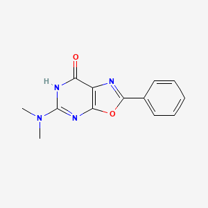 5-(Dimethylamino)-2-phenyl[1,3]oxazolo[5,4-d]pyrimidin-7(6H)-one