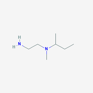molecular formula C7H18N2 B1438347 (2-氨基乙基)(丁烷-2-基)甲胺 CAS No. 1095209-01-0