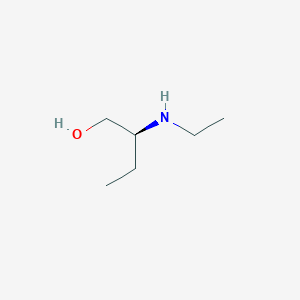 molecular formula C6H15NO B1438367 (S)-2-(ethylamino)butan-1-ol CAS No. 83728-78-3