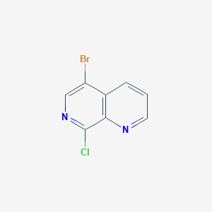 5-Bromo-8-chloro-1,7-naphthyridine