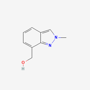 molecular formula C9H10N2O B1438478 (2-Methyl-2H-indazol-7-yl)methanol CAS No. 1159511-54-2