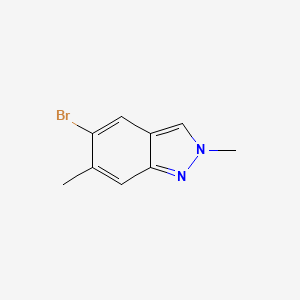 5-Bromo-2,6-dimethyl-2H-indazole