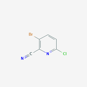 3-Bromo-6-chloropyridine-2-carbonitrile