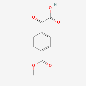 2-(4-(Methoxycarbonyl) phenyl)-2-oxoacetic acid