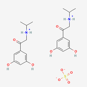 Bis((2-(3,5-dihydroxyphenyl)-2-oxoethyl)isopropylammonium) sulphate
