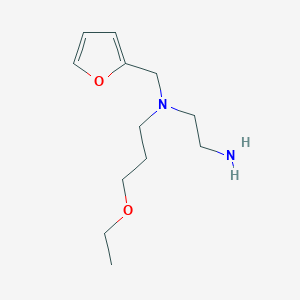 N-(3-Ethoxypropyl)-N-(2-furylmethyl)ethane-1,2-diamine