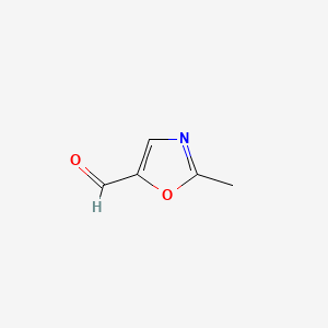 molecular formula C5H5NO2 B1438566 2-甲基恶唑-5-甲醛 CAS No. 885273-42-7