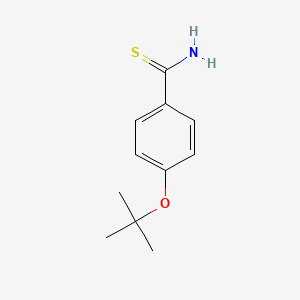 4-(Tert-butoxy)benzene-1-carbothioamide