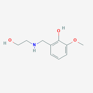 2-(((2-Hydroxyethyl)amino)methyl)-6-methoxyphenol