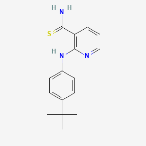 2-[(4-Tert-butylphenyl)amino]pyridine-3-carbothioamide