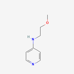 molecular formula C8H12N2O B1438594 N-(2-methoxyethyl)pyridin-4-amine CAS No. 1039993-73-1