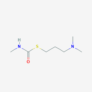 S-[3-(Dimethylamino)propyl] methylcarbamothioate