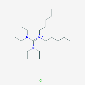 Bis(diethylamino)-N,N-dipentylmethaniminium chloride