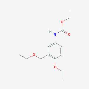 Ethyl [4-ethoxy-3-(ethoxymethyl)phenyl]carbamate