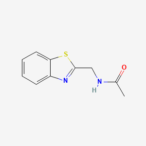 molecular formula C10H10N2OS B1438641 N-(benzo[d]thiazol-2-ylmethyl)acetamide CAS No. 42182-64-9