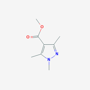 molecular formula C8H12N2O2 B1438699 methyl 1,3,5-trimethyl-1H-pyrazole-4-carboxylate CAS No. 25016-19-7