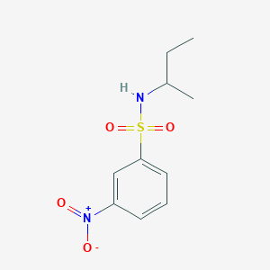 N-(Butan-2-yl)-3-nitrobenzene-1-sulfonamide