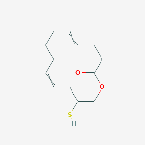 13-Sulfanyl-1-oxacyclotetradeca-5,10-dien-2-one