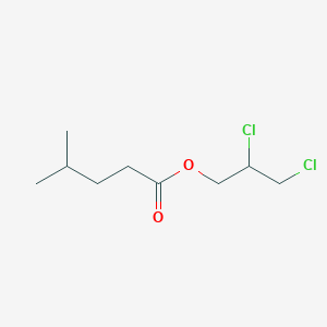 molecular formula C9H16Cl2O2 B14387314 2,3-Dichloropropyl isohexanoate CAS No. 88606-63-7