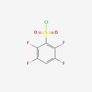 molecular formula C6HClF4O2S B1438732 2,3,5,6-Tetrafluorobenzenesulfonyl chloride CAS No. 776-09-0