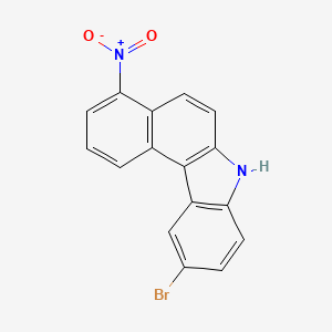 10-Bromo-4-nitro-7H-benzo[C]carbazole