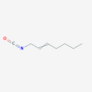 1-Isocyanatohept-2-ene