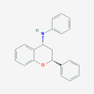 (2R,4R)-N,2-Diphenyl-3,4-dihydro-2H-1-benzopyran-4-amine