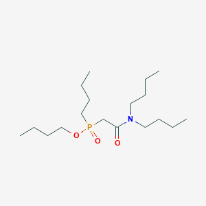 Butyl butyl[2-(dibutylamino)-2-oxoethyl]phosphinate