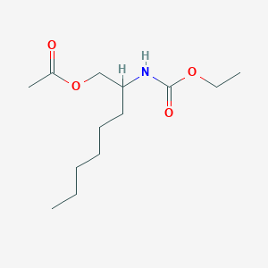 2-[(Ethoxycarbonyl)amino]octyl acetate