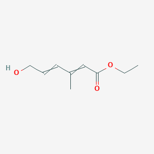 Ethyl 6-hydroxy-3-methylhexa-2,4-dienoate