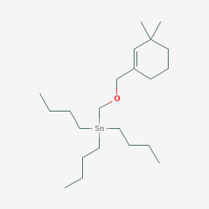 Tributyl{[(3,3-dimethylcyclohex-1-en-1-yl)methoxy]methyl}stannane