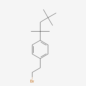 1-(2-Bromoethyl)-4-(2,4,4-trimethylpentan-2-yl)benzene