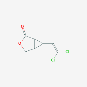 6-(2,2-Dichloroethenyl)-3-oxabicyclo[3.1.0]hexan-2-one