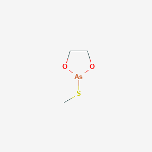 molecular formula C3H7AsO2S B14387702 2-(Methylsulfanyl)-1,3,2-dioxarsolane CAS No. 88129-65-1