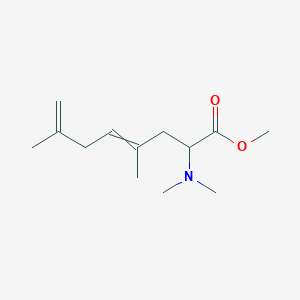 Methyl 2-(dimethylamino)-4,7-dimethylocta-4,7-dienoate