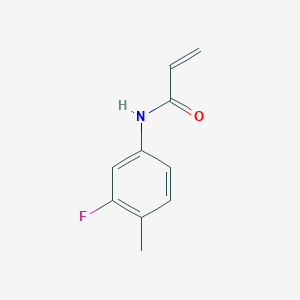 N-(3-fluoro-4-methylphenyl)prop-2-enamide