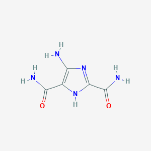 4-amino-1H-imidazole-2,5-dicarboxamide