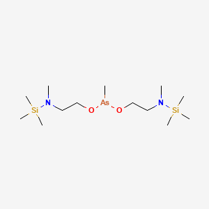 Bis{2-[methyl(trimethylsilyl)amino]ethyl} methylarsonite