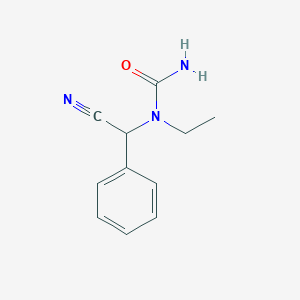 N-[Cyano(phenyl)methyl]-N-ethylurea