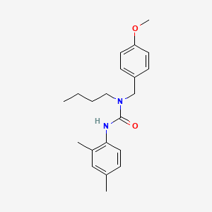 N-Butyl-N'-(2,4-dimethylphenyl)-N-[(4-methoxyphenyl)methyl]urea