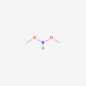 molecular formula C2H7NO2 B14390048 Dimethoxyamine CAS No. 88470-26-2